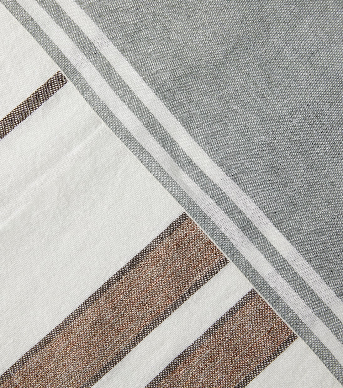 Brunello Cucinelli - Striped linen-blend beach towel