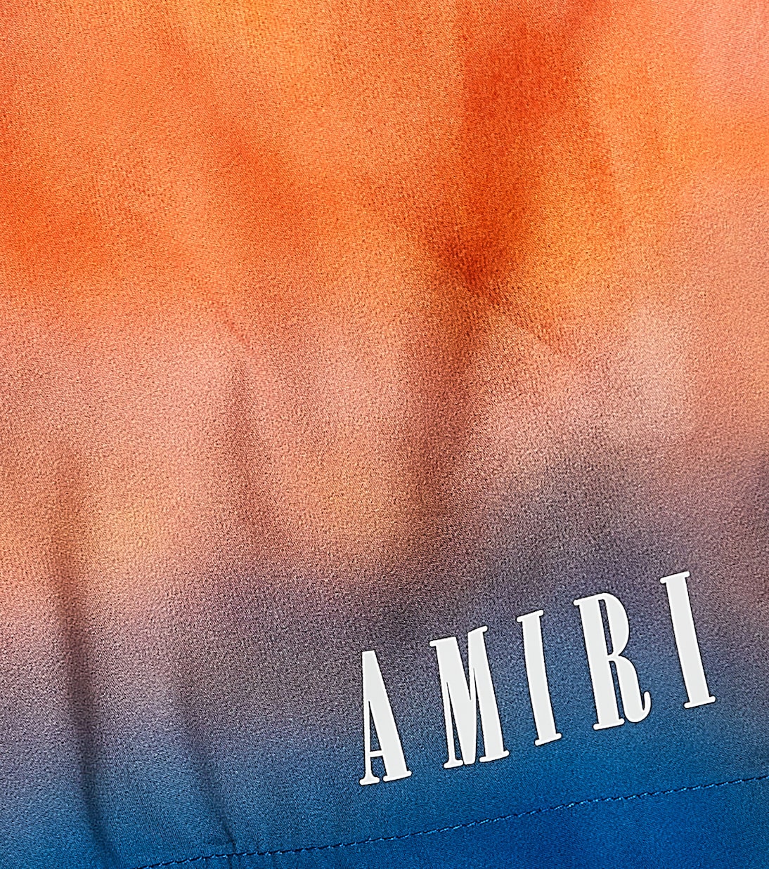 Amiri Kids - Gradient swim trunks