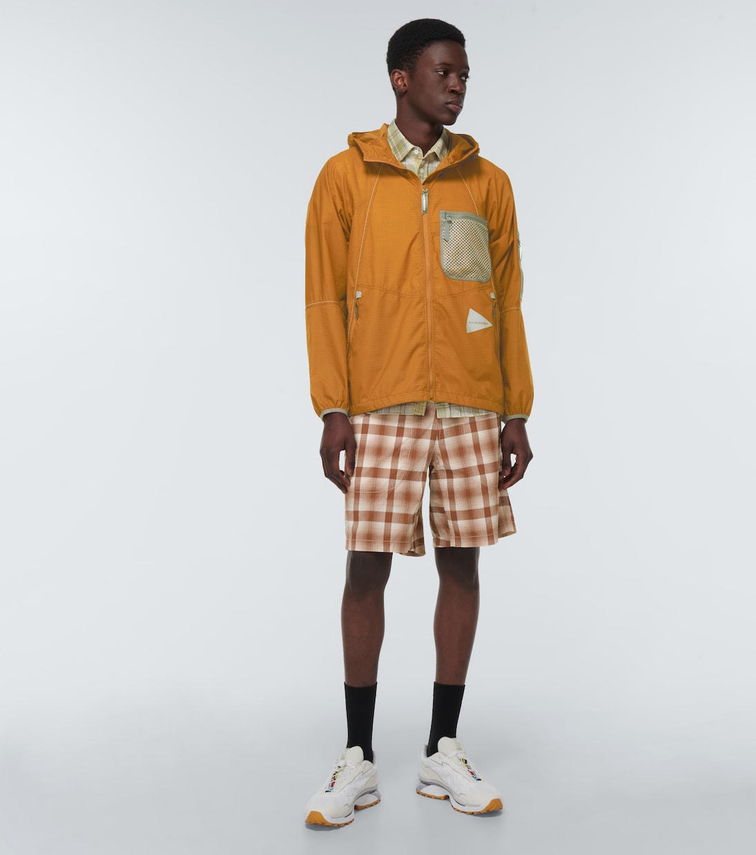 And Wander - Dry Check shorts