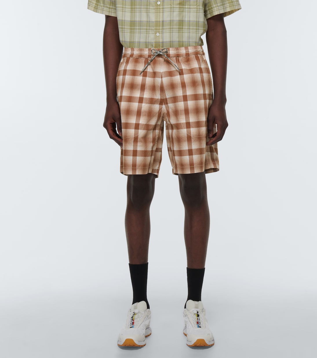 And Wander - Dry Check shorts
