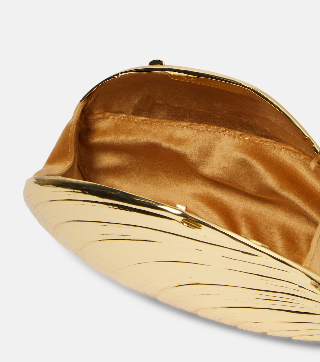 Simkhai - Bridget metal shell clutch
