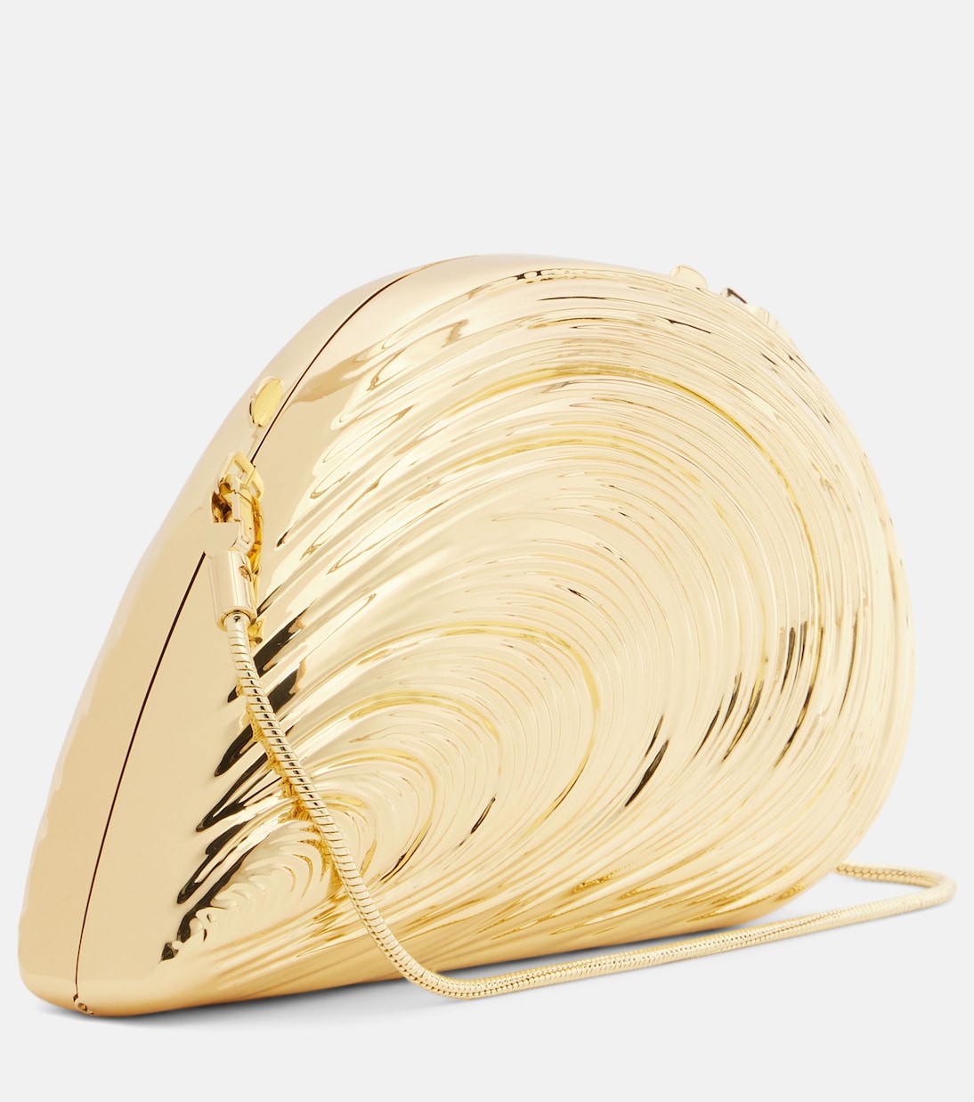 Simkhai - Bridget metal shell clutch