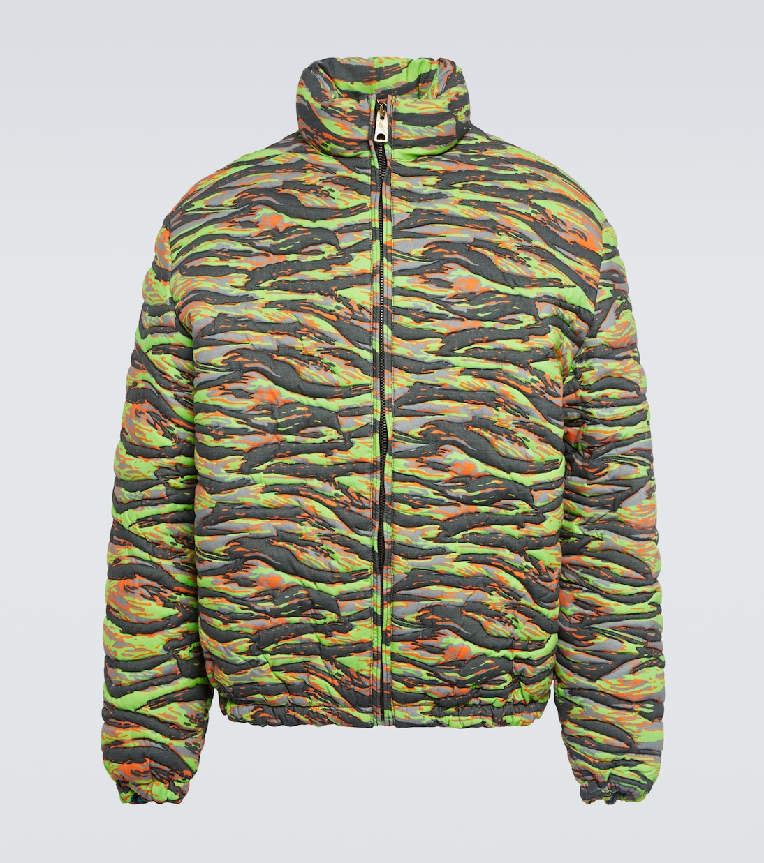 ERL - Camouflage quilted cotton jacket