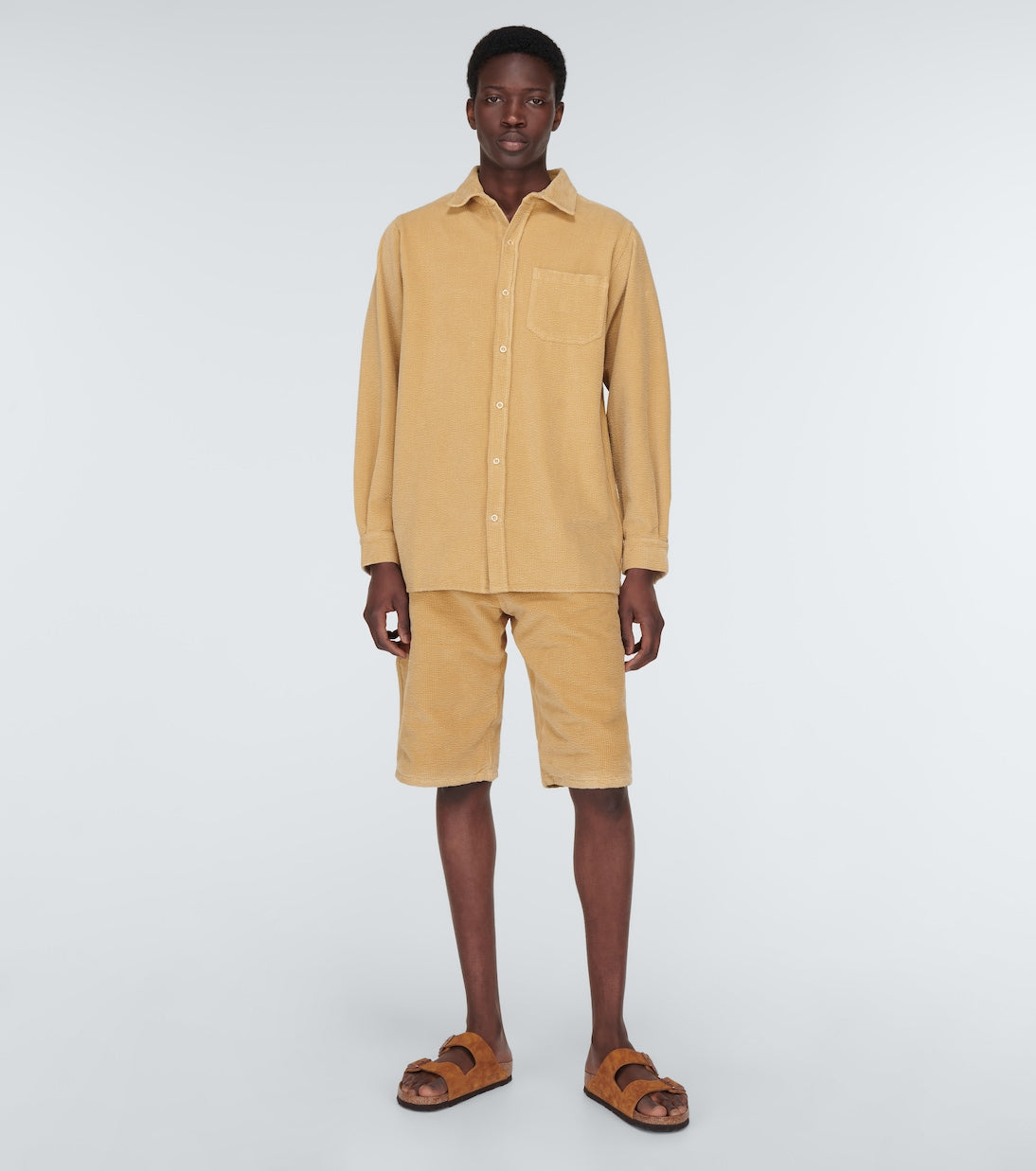 ERL - Cotton corduroy shirt
