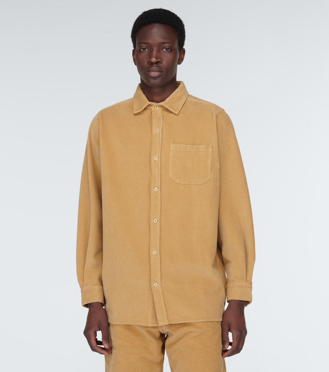 ERL - Cotton corduroy shirt