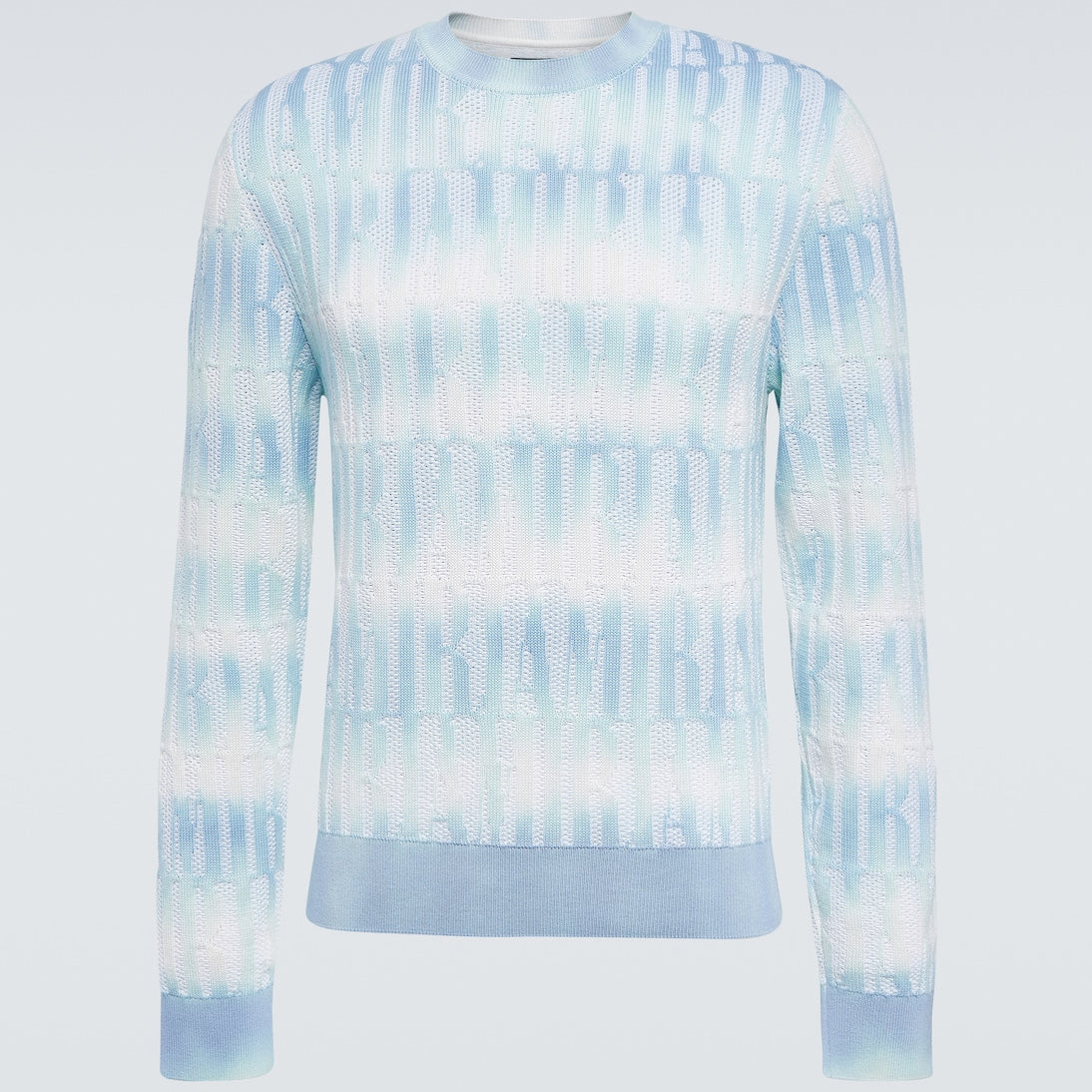Amiri - Logo cotton and cashmere-blend sweater