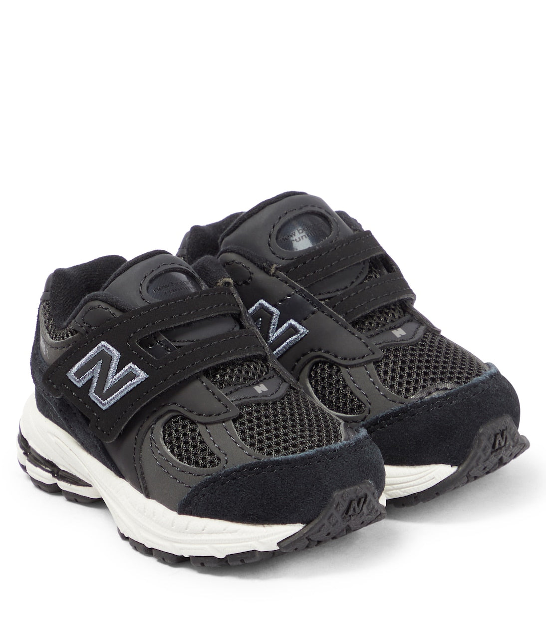 New Balance Kids - Baby 2002 Core leather-trimmed sneakers