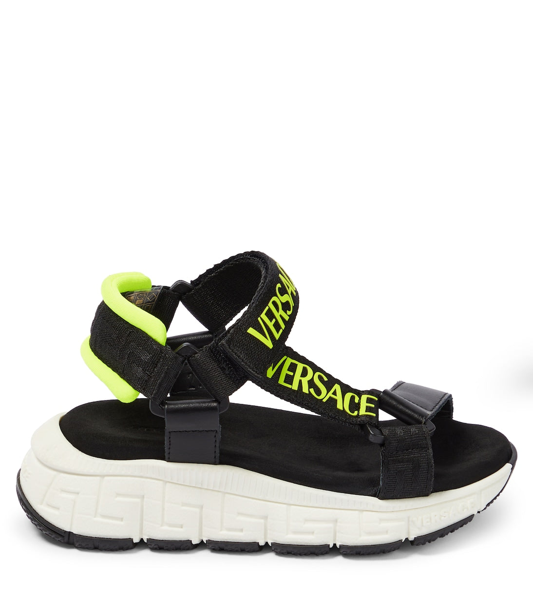 Versace Kids - Logo Trigreca sandals