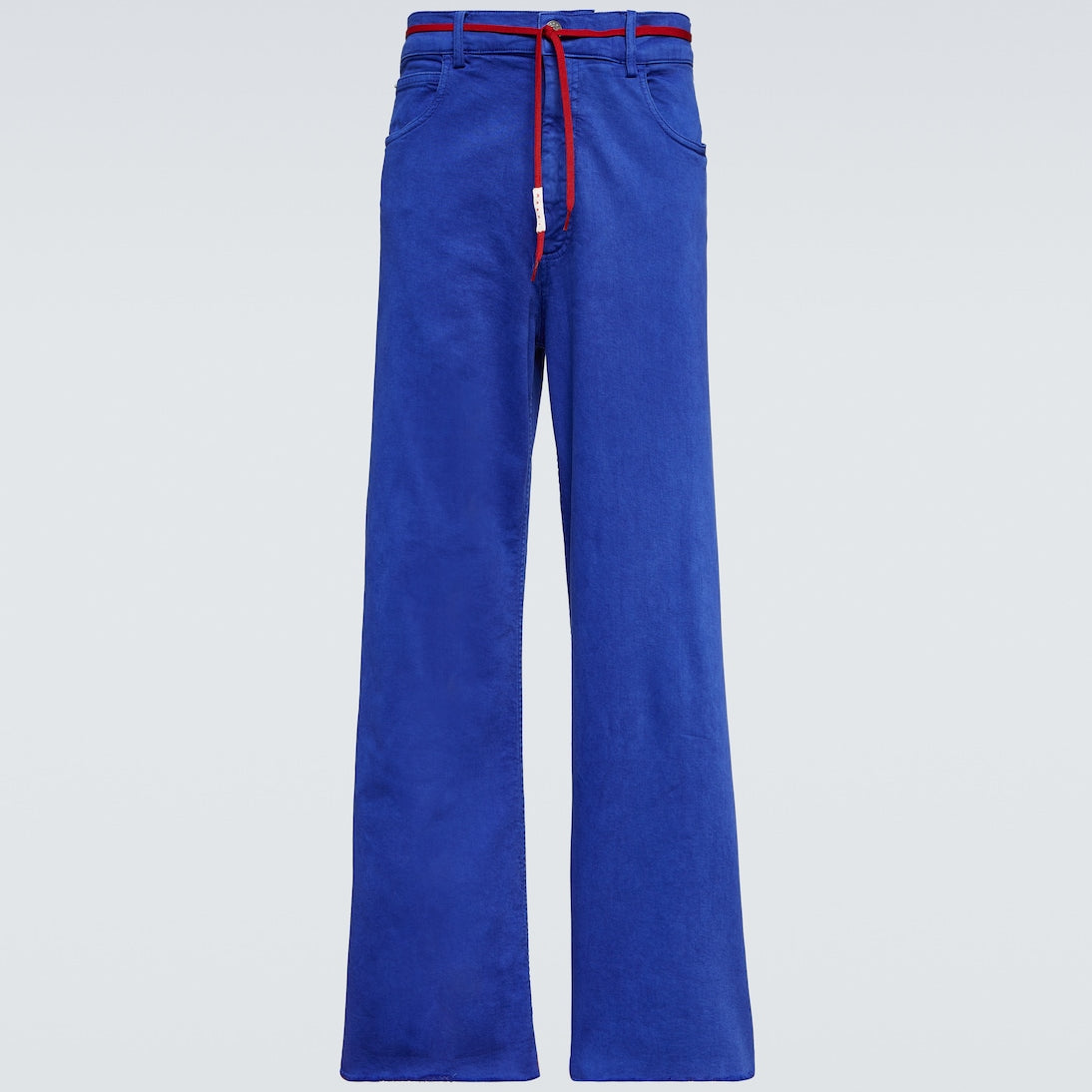 Marni - Mid-rise straight cotton-blend pants