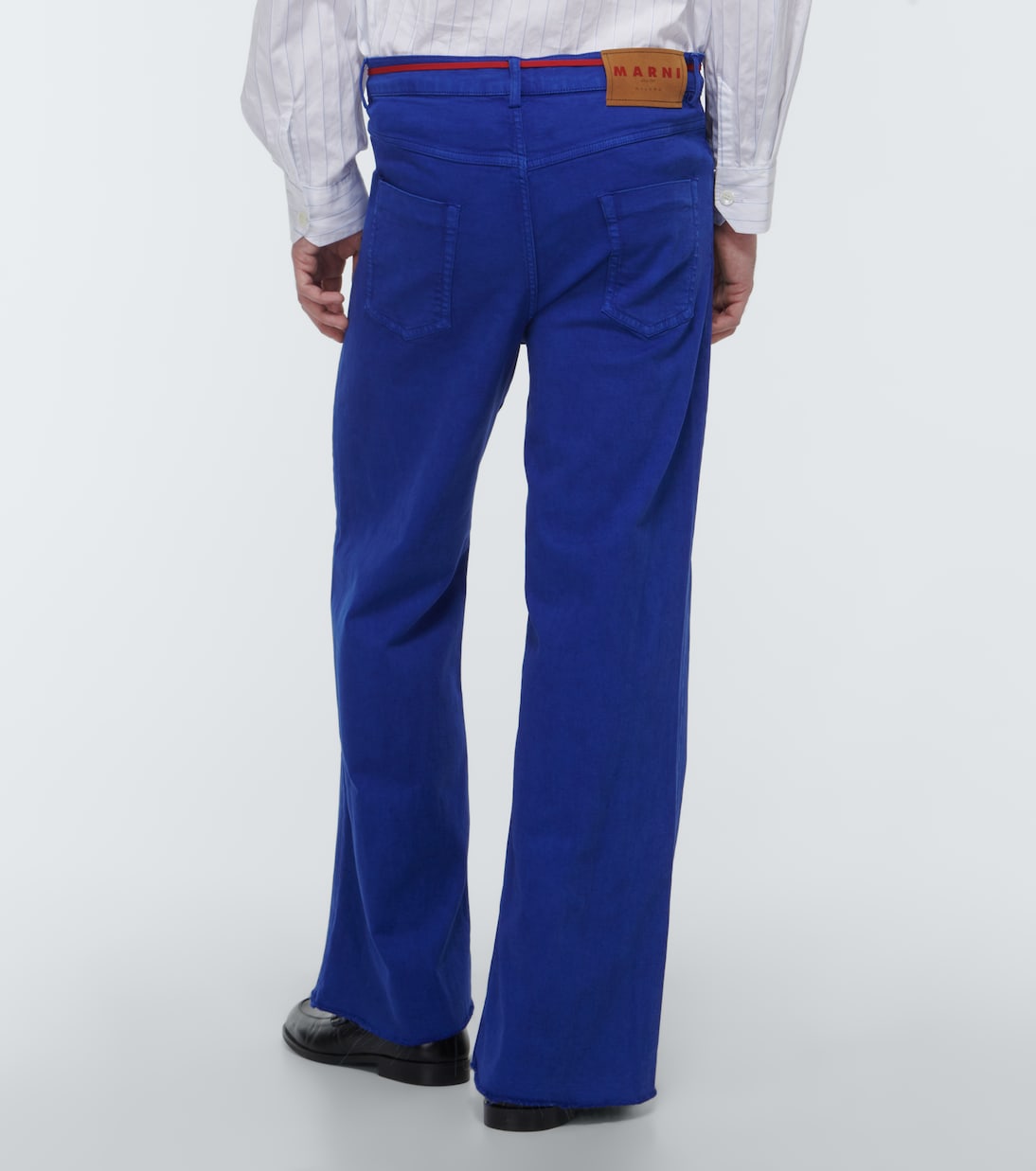 Marni - Mid-rise straight cotton-blend pants