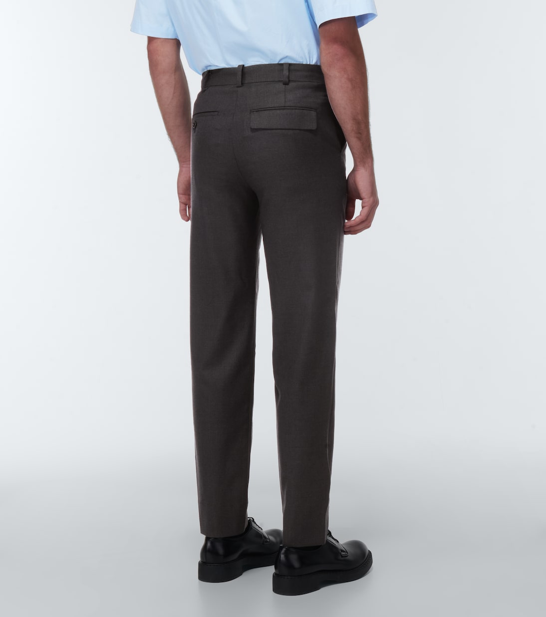 Undercover - Slim wool and mohair pants