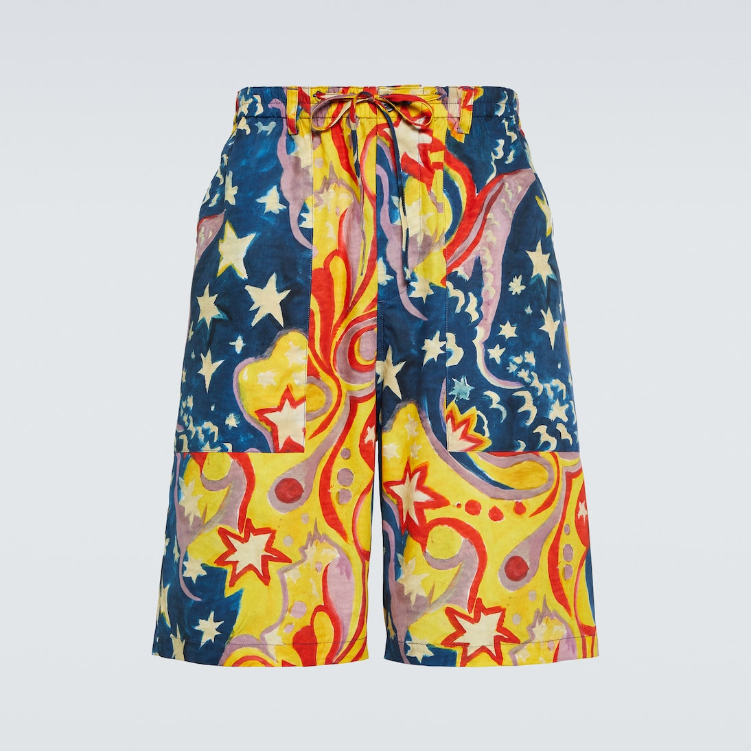 Marni - x No Vacancy Inn printed cotton shorts