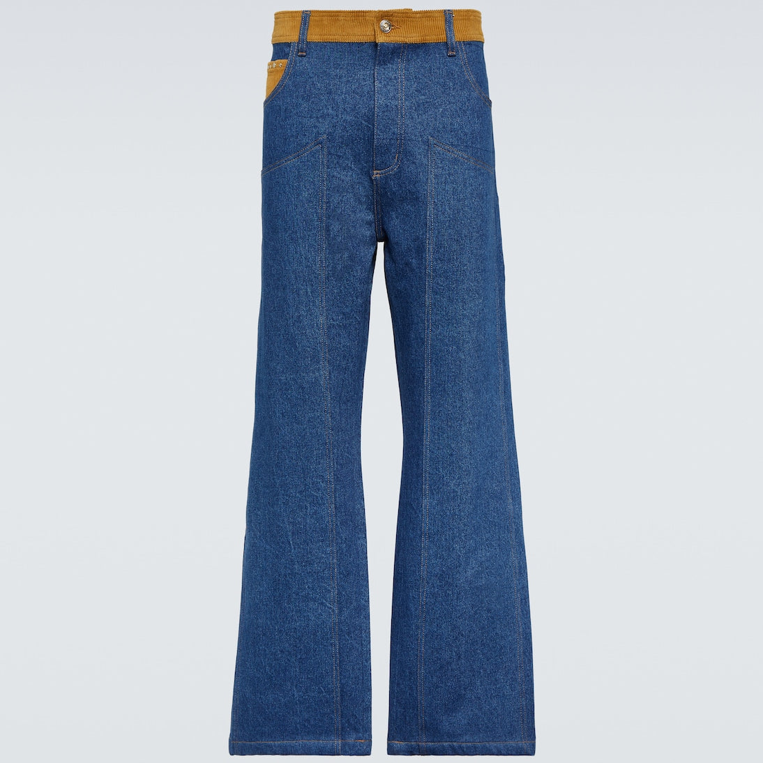 Wales Bonner - Cymbal wide-leg jeans