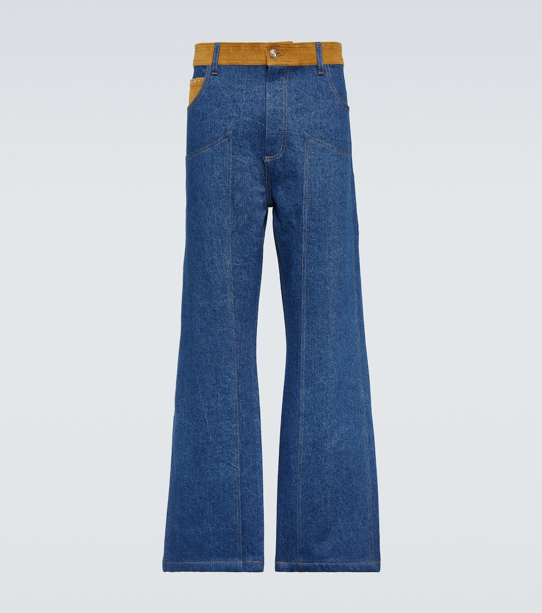 Wales Bonner - Cymbal wide-leg jeans