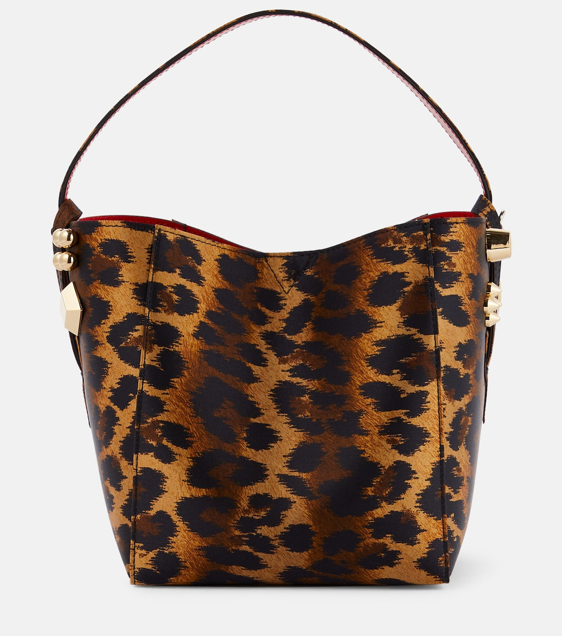 Christian Louboutin - Cabachic Mini satin bucket bag