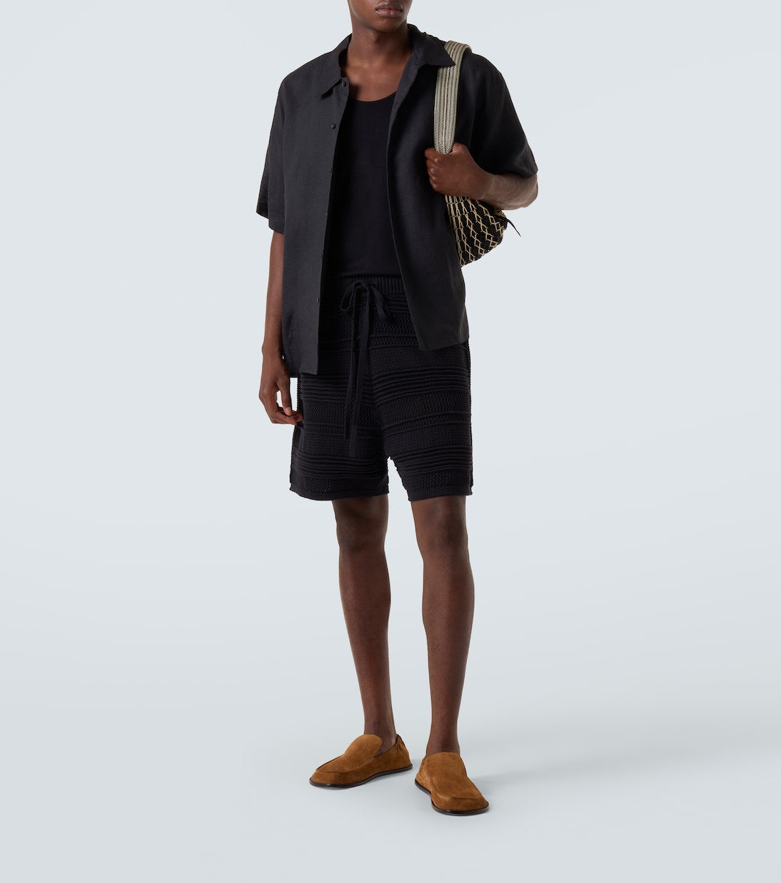 Commas - Oversized linen shirt