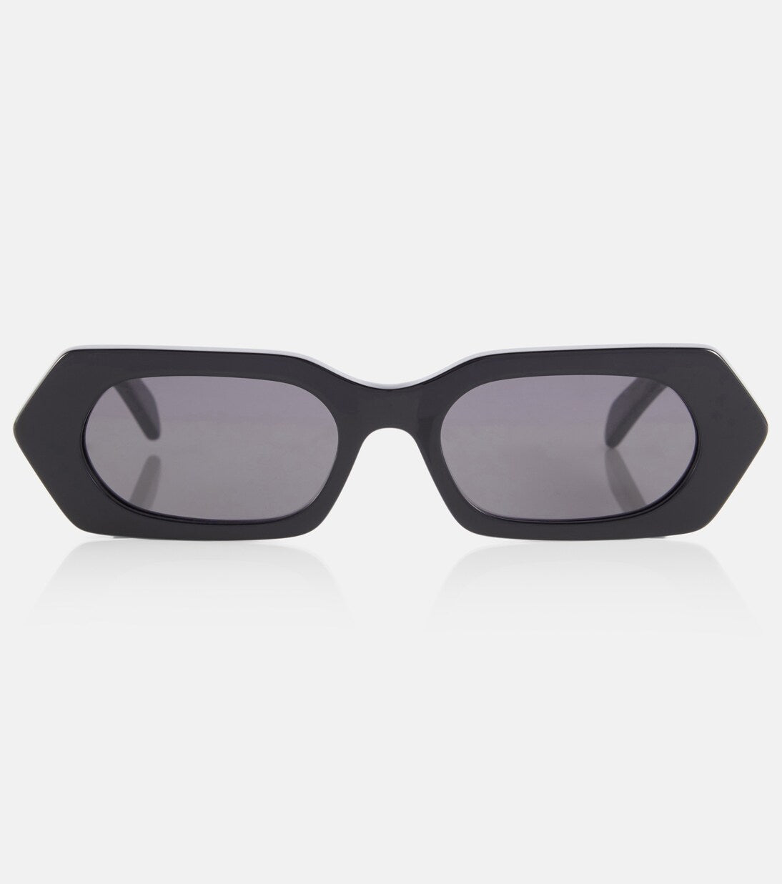 Celine Eyewear - Celine 3 Dots rectangular sunglasses