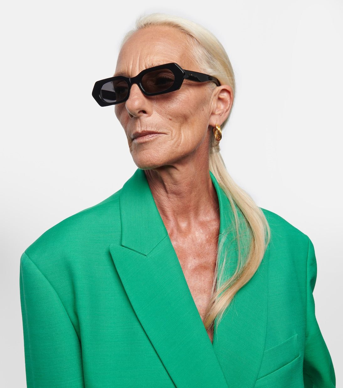 Celine Eyewear - Celine 3 Dots rectangular sunglasses