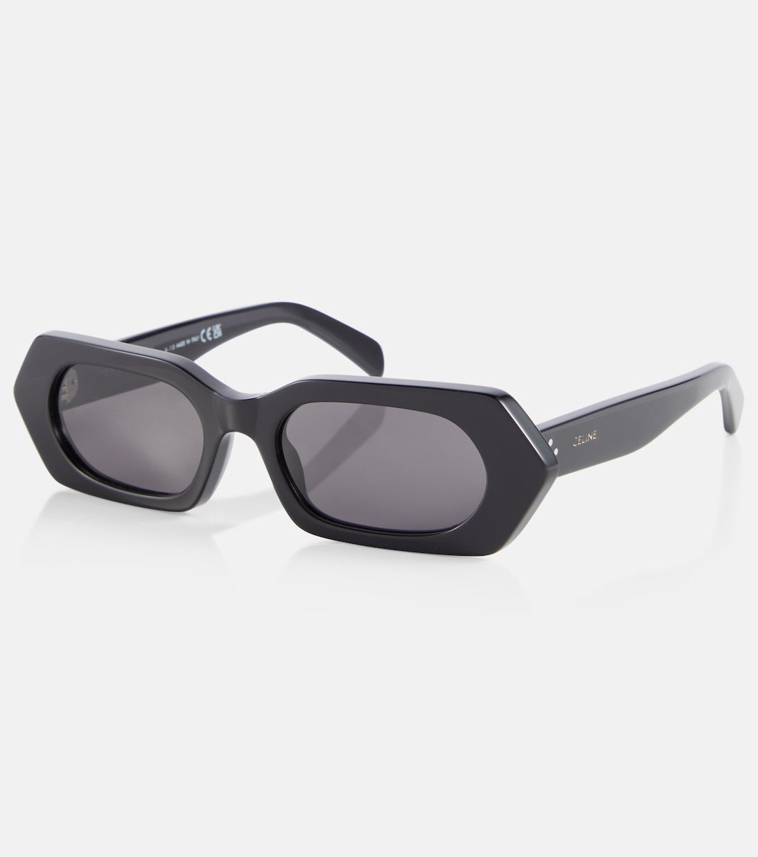 Celine Eyewear - Celine 3 Dots rectangular sunglasses