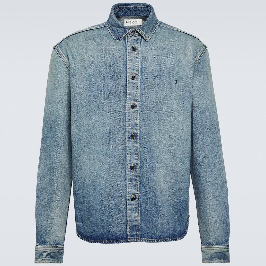 Saint Laurent - Cassandre denim shirt