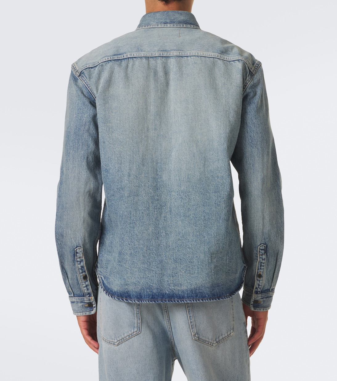 Saint Laurent - Cassandre denim shirt