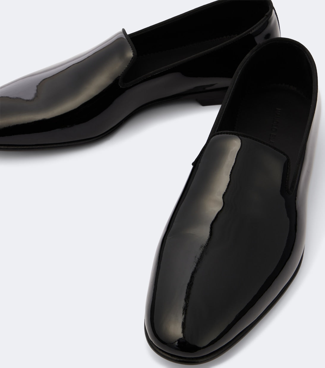 Manolo Blahnik - Mario patent leather loafers