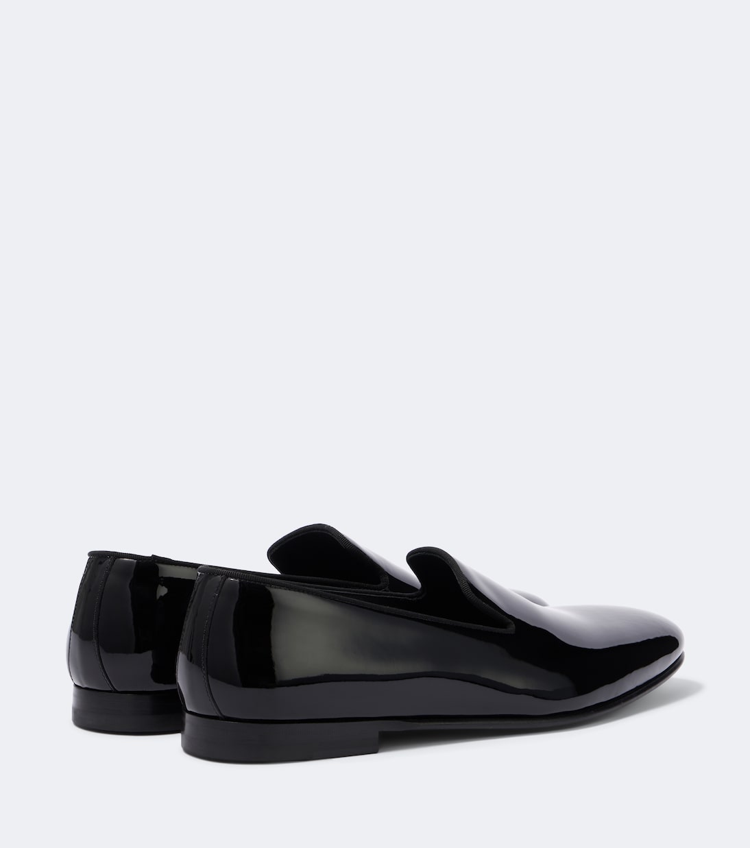Manolo Blahnik - Mario patent leather loafers