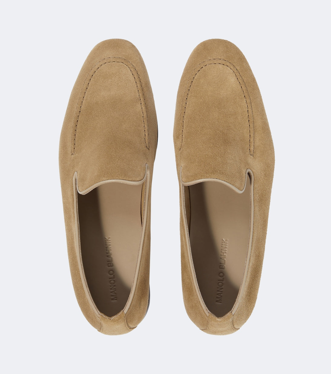Manolo Blahnik - Truro suede loafers
