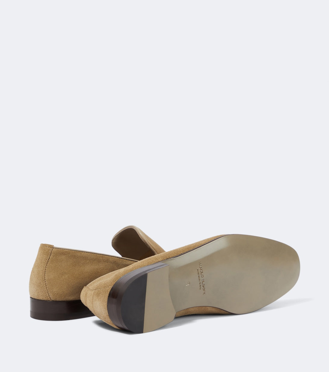 Manolo Blahnik - Truro suede loafers