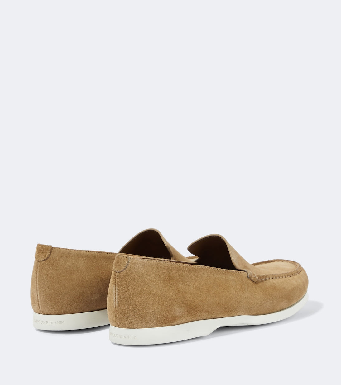 Manolo Blahnik - Monaco suede loafers