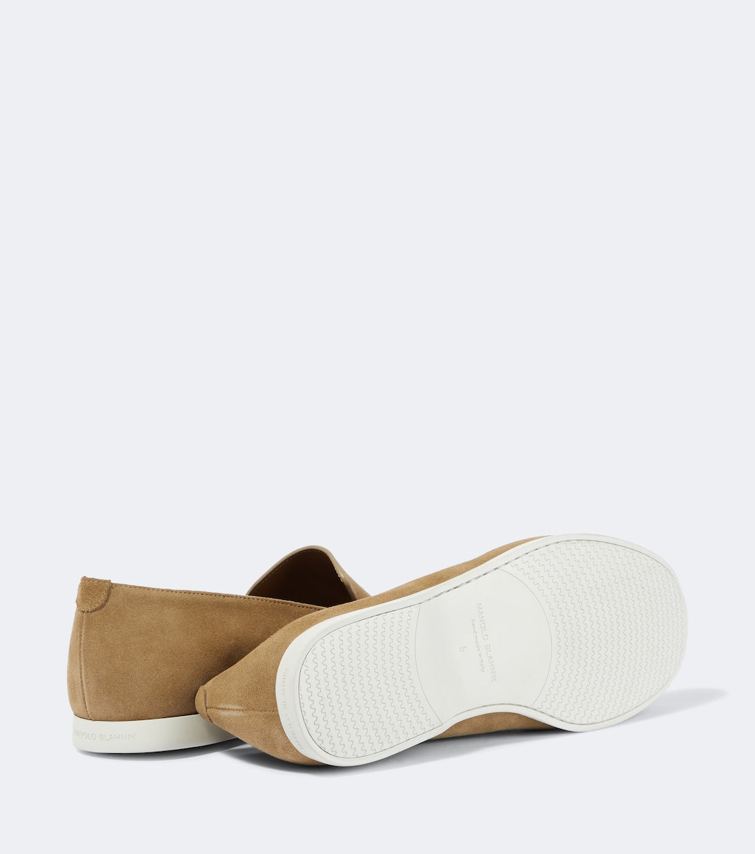 Manolo Blahnik - Monaco suede loafers