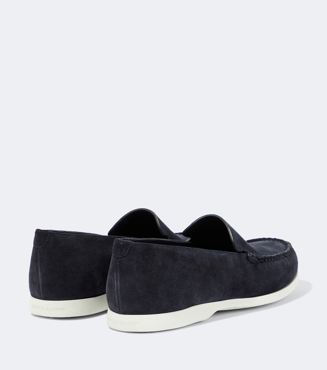 Manolo Blahnik - Monaco suede loafers