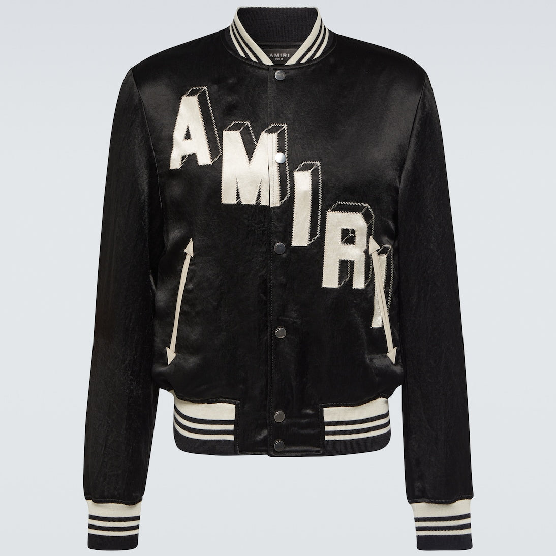 Amiri - Satin varsity jacket