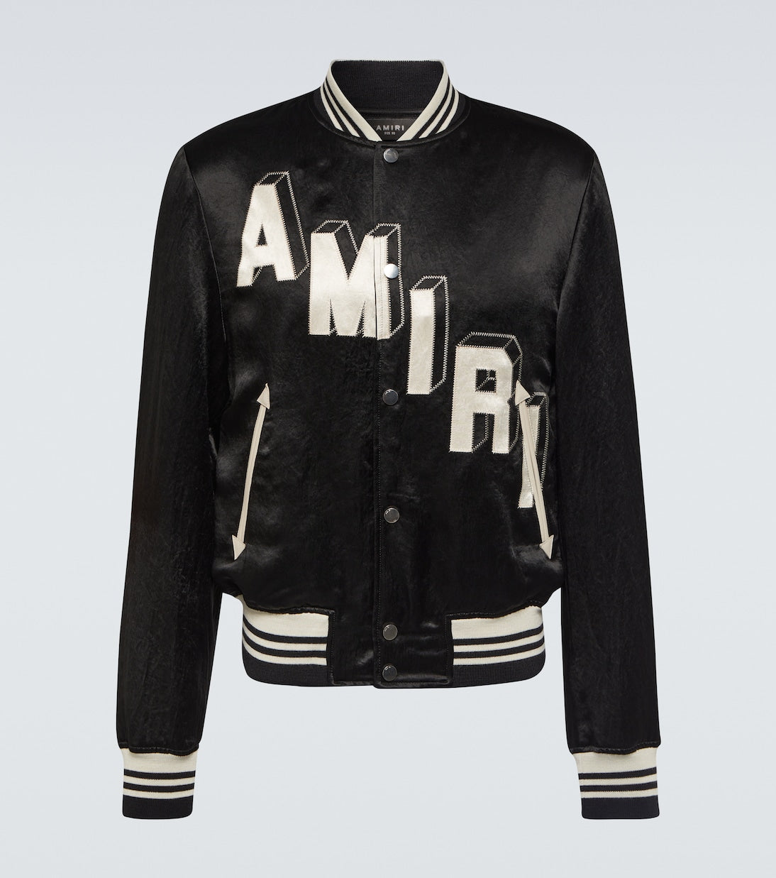 Amiri - Satin varsity jacket