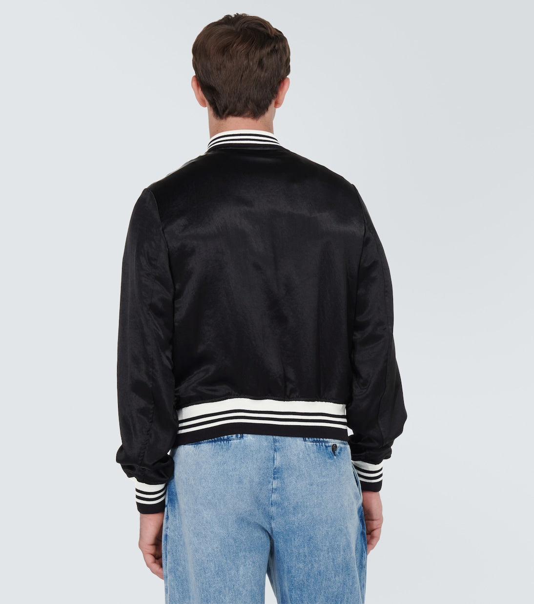 Amiri - Satin varsity jacket