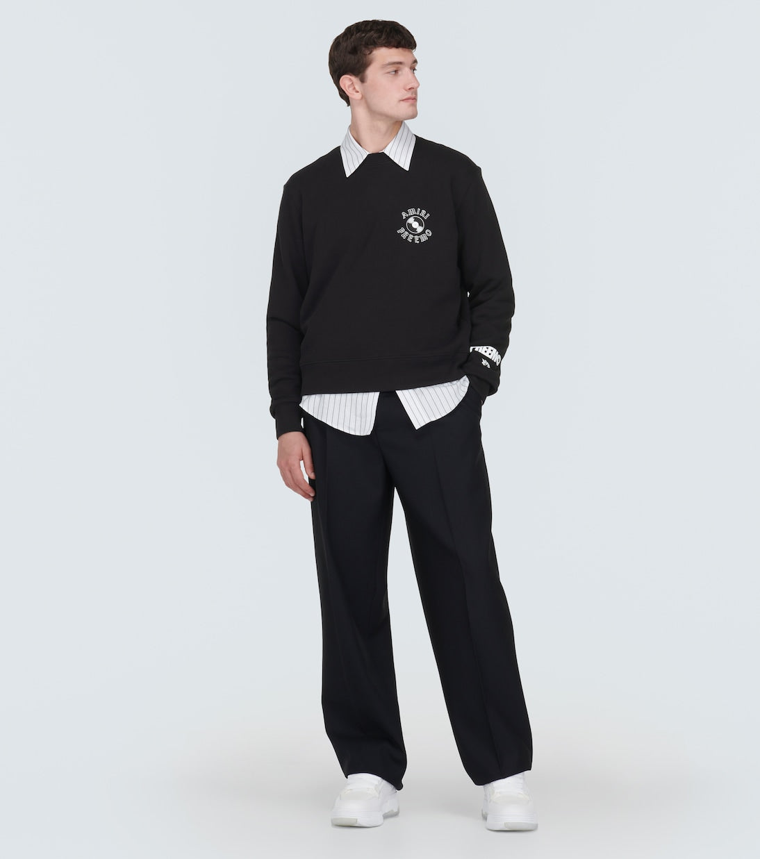 Amiri - Printed cotton jersey sweatshirt