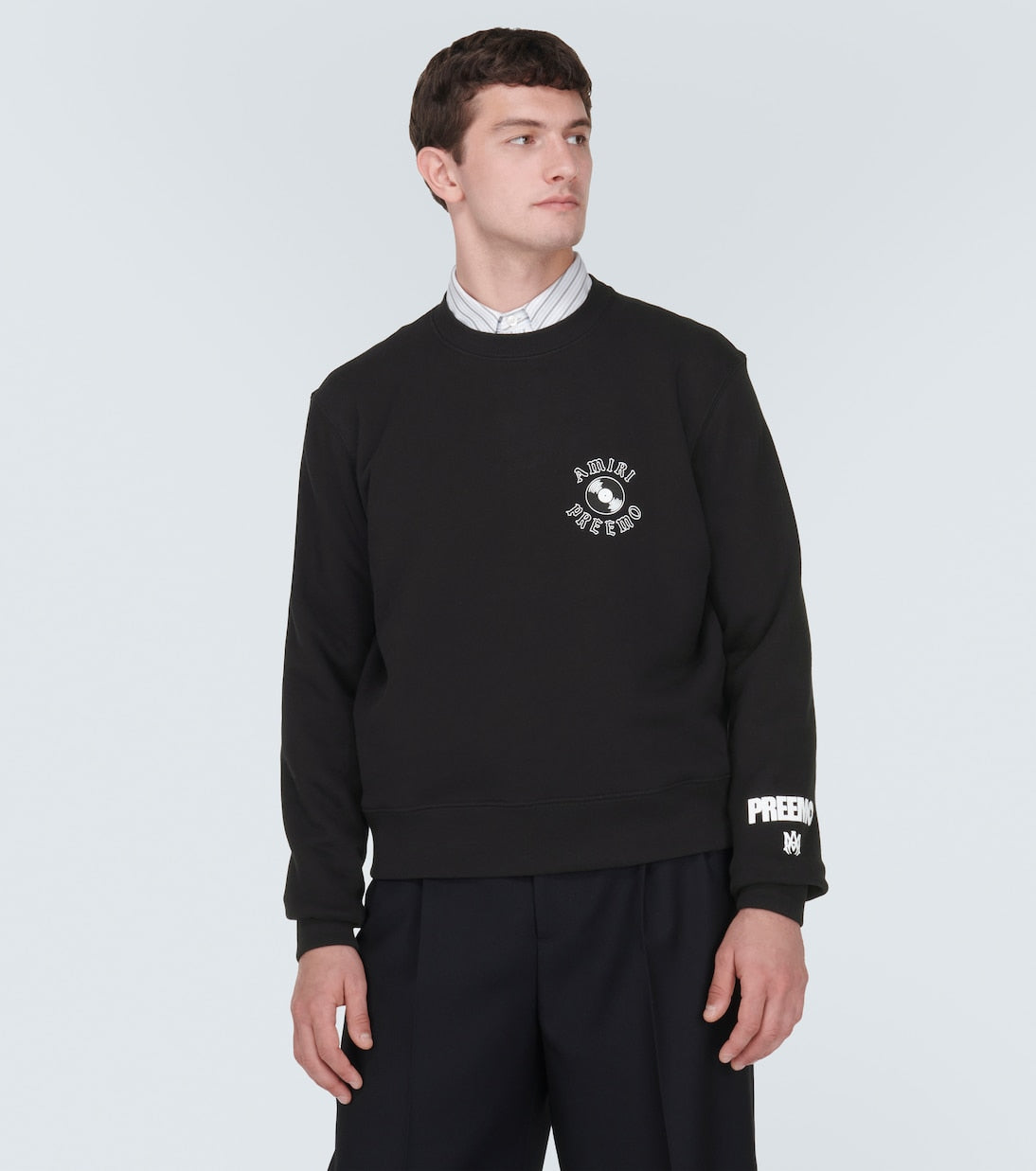 Amiri - Printed cotton jersey sweatshirt