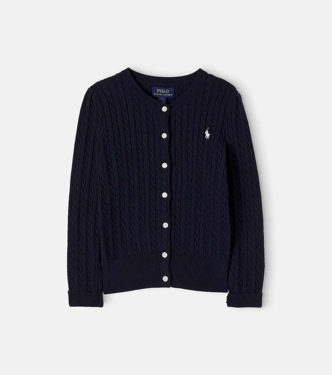 Polo Ralph Lauren Kids - Cable-knit cotton cardigan