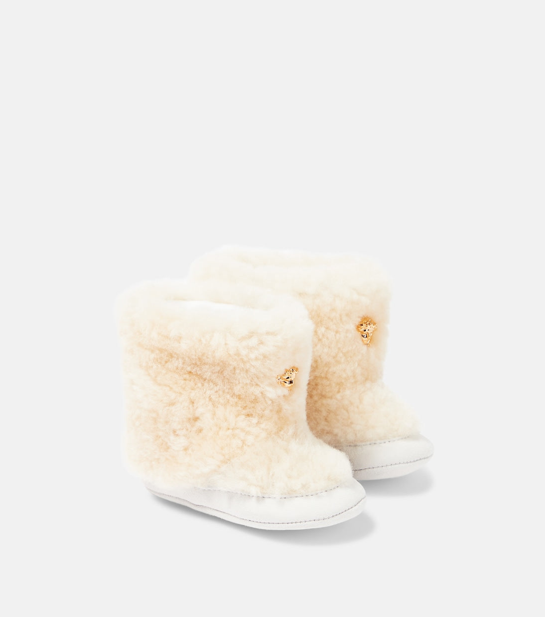 Versace Kids - La Medusa shearling snow boots