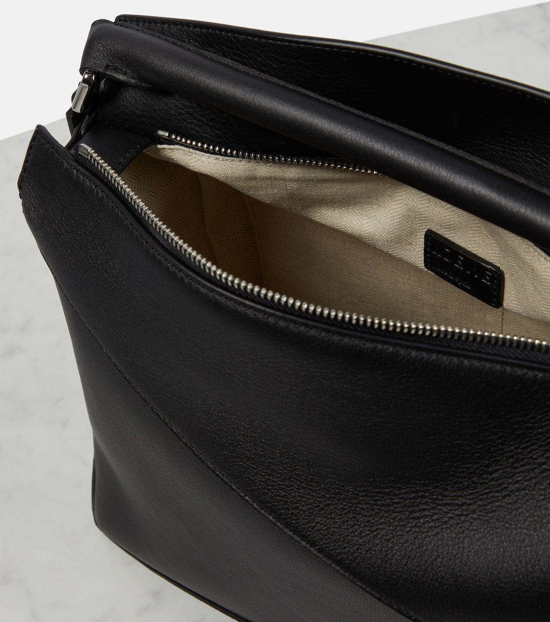 Loewe - Puzzle Edge Medium leather top-handle bag