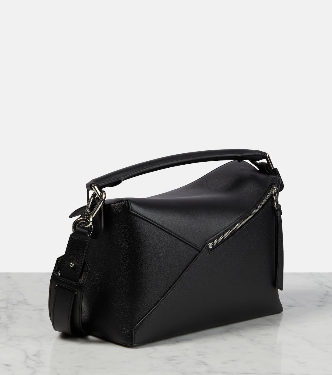 Loewe - Puzzle Edge Medium leather top-handle bag