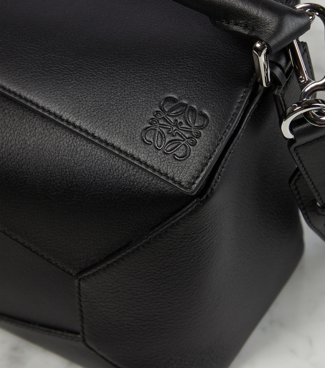 Loewe - Puzzle Edge Medium leather top-handle bag