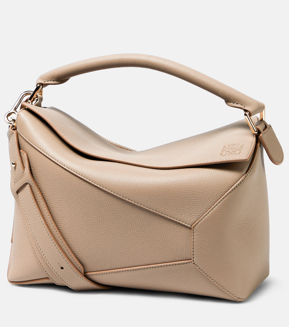 Loewe - Puzzle Edge Medium leather top-handle bag