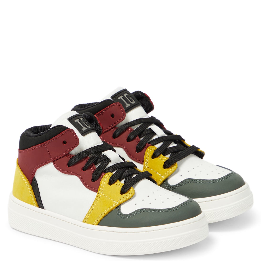 Il Gufo - Colorblocked leather sneakers