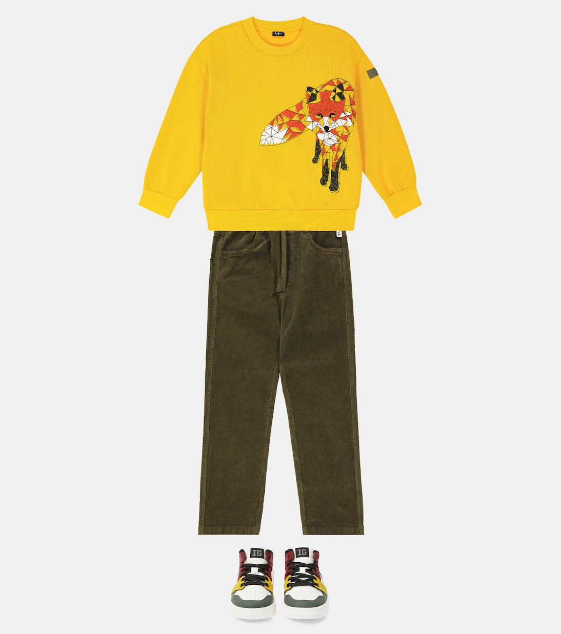 Il Gufo - Colorblocked leather sneakers