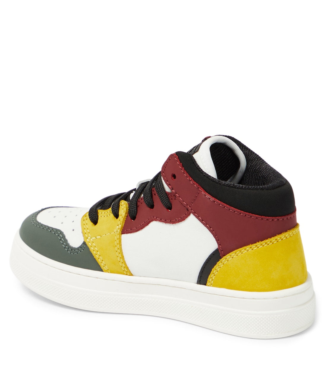 Il Gufo - Colorblocked leather sneakers
