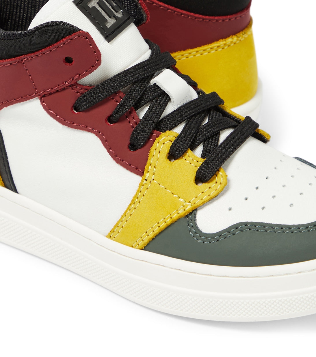 Il Gufo - Colorblocked leather sneakers