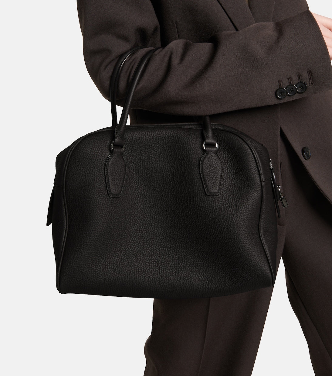 The Row - India 12 leather tote bag