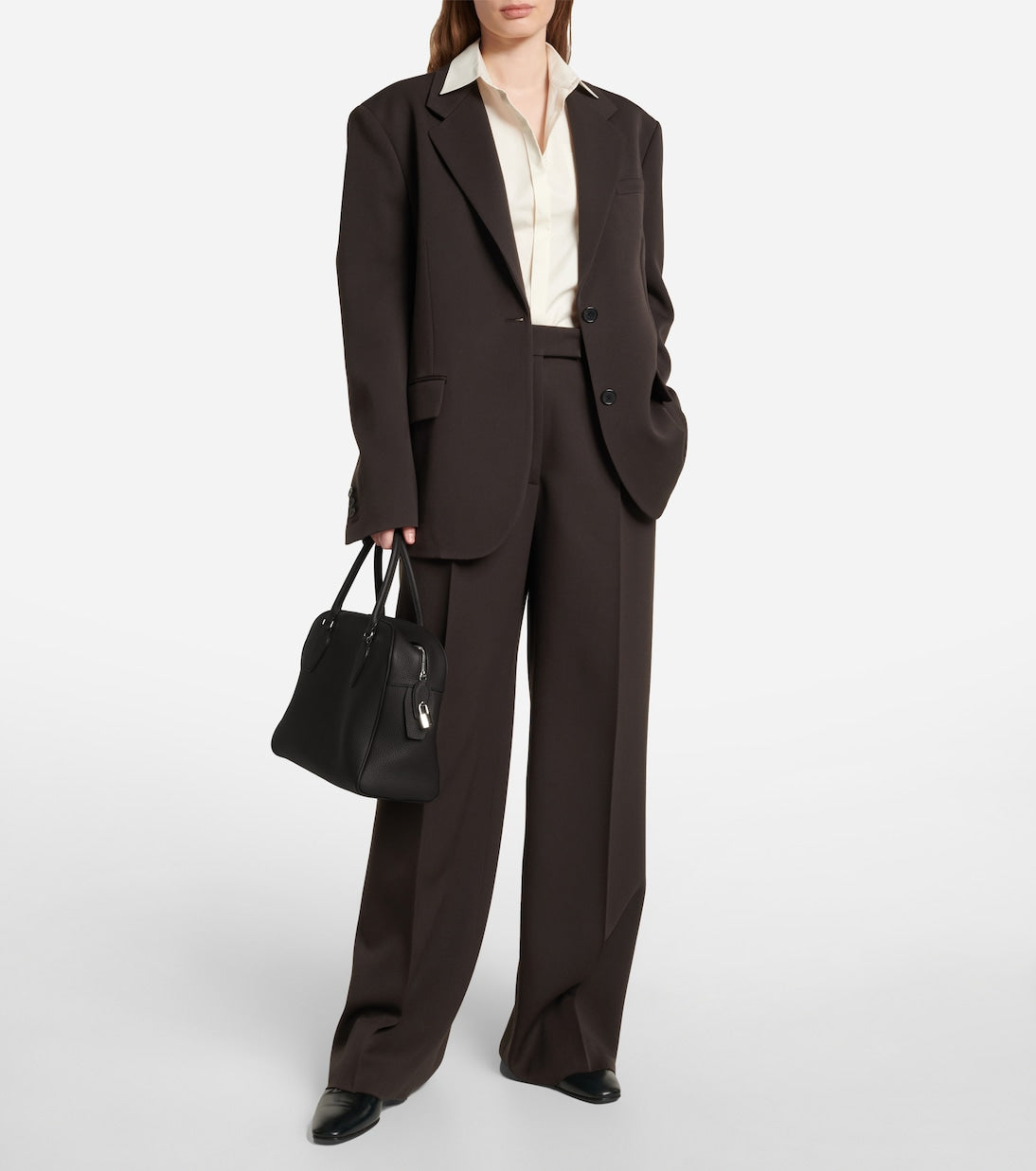 The Row - India 12 leather tote bag