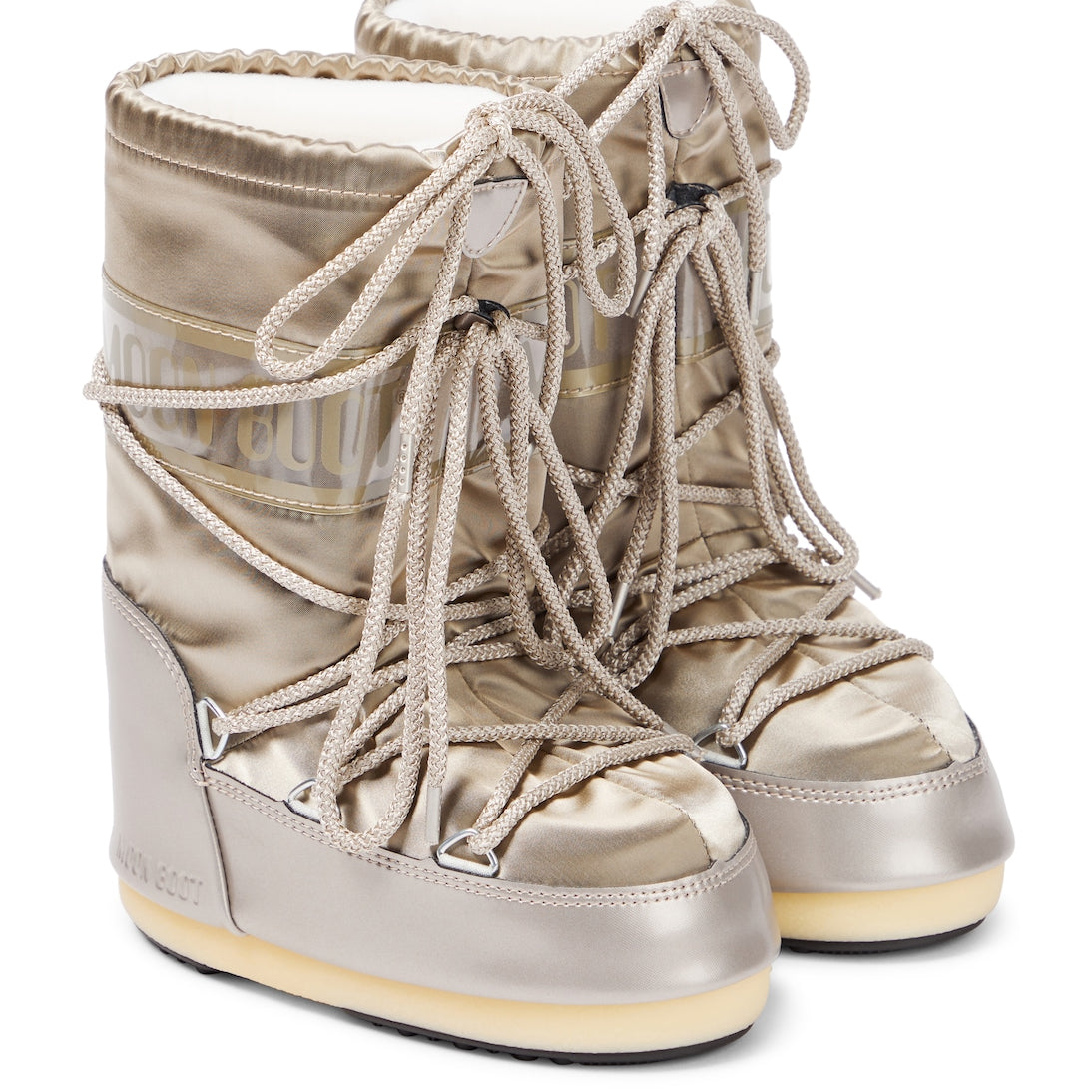 Moon Boot Kids - Icon Glance metallic snow boots